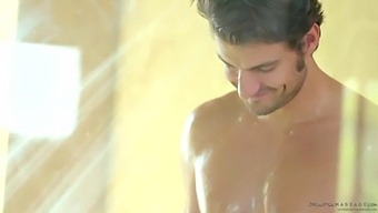 Intense Massage With Close-Up Shots And Sensual Shower Experience