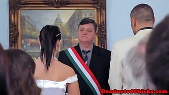 Wedding Day Leads To Bdsm Domination For A European Bride