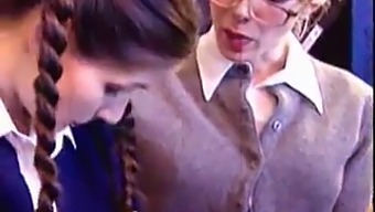 Lesbian Teacher And Coed Explore Their Sexuality
