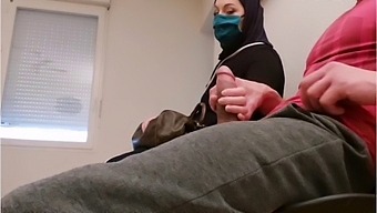 Cuckold Doctor'S Wife Gets Caught Giving Handjob In Public