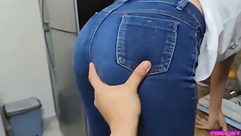 I Sneak Up On Her While She'S Cleaning And Give Her A Squeeze