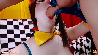 Experience The Thrill Of The Circus With Pomni'S Stunning Pov Breasts