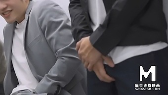 Asian Models Enjoy Group Sex And Exhibitionism In French Video