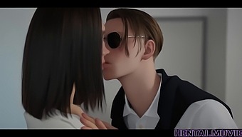 Hentai-Inspired College Student'S Time-Freeze Power Leads To Erotic Encounter With Teacher
