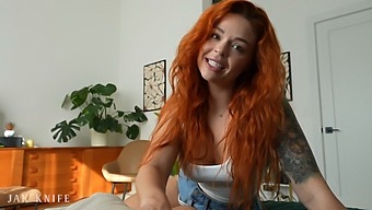 Sinatra Monroe, A Redhead Beauty, Wants To Create An Erotic Video For Her Cuck Partner.